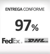 Conformidad en la entrega : 97%