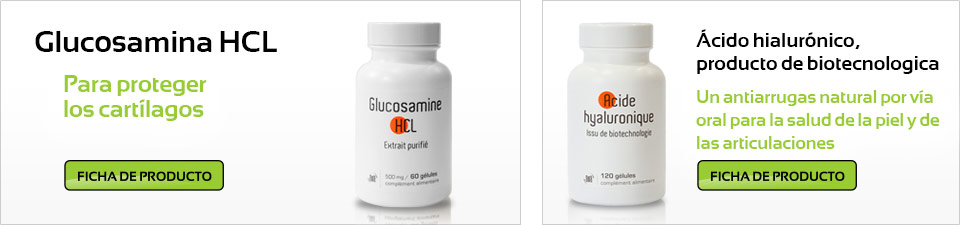 Glucosamina HCL - �cido hialur�nico, producto de biotecnolog�a