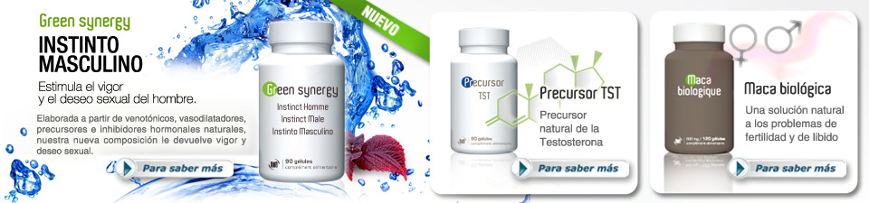 Instinto Masculino - Precursor TST - Maca biológica