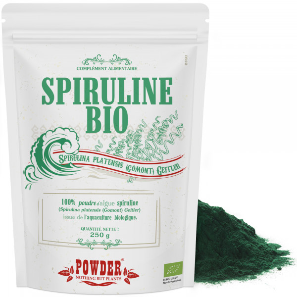 Espirulina ecológica en polvo
