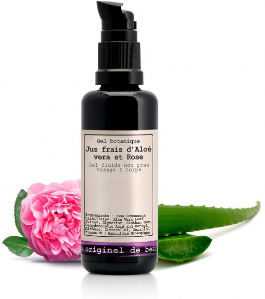 Gel de Aloe Vera y Rosa Ecol&oacute;gico