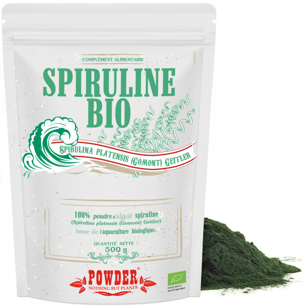 Espirulina ecológica en polvo