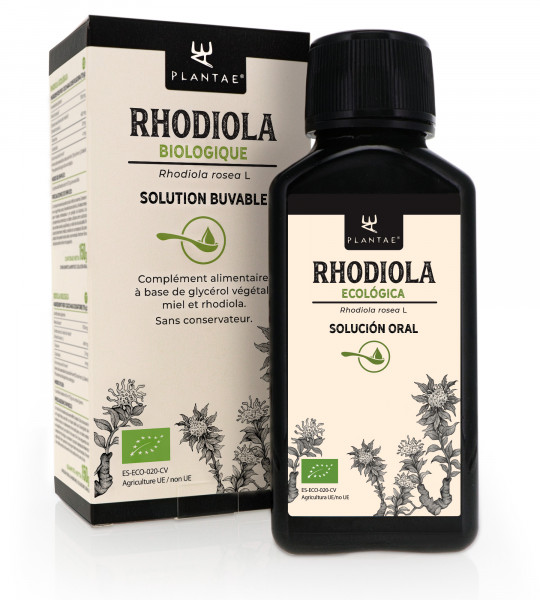 Solución oral de Rhodiola Ecológica líquida