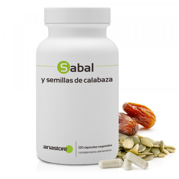 Sabal palmetto y pepitas de calabaza
